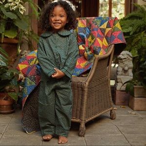 Leaf play suit from Doen